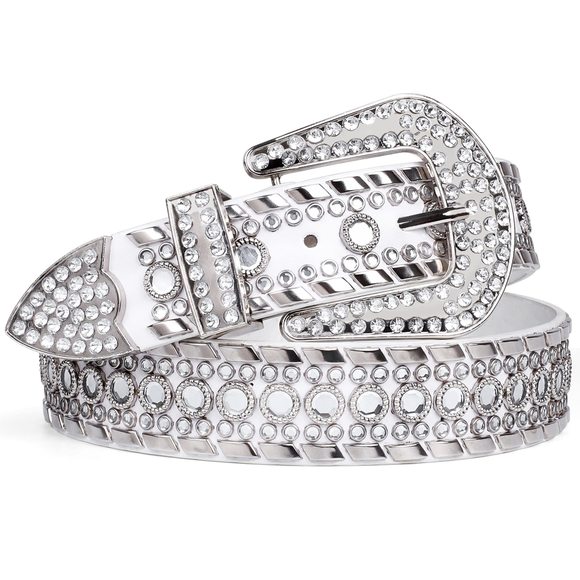 cowboy rhinestone belt
